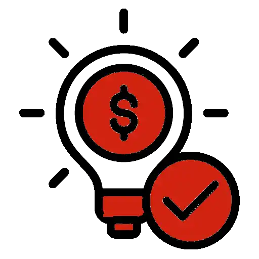 Kostengünstige Lösung Icon